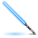Obi-Wans  Light-Saber Icon 128x128 png